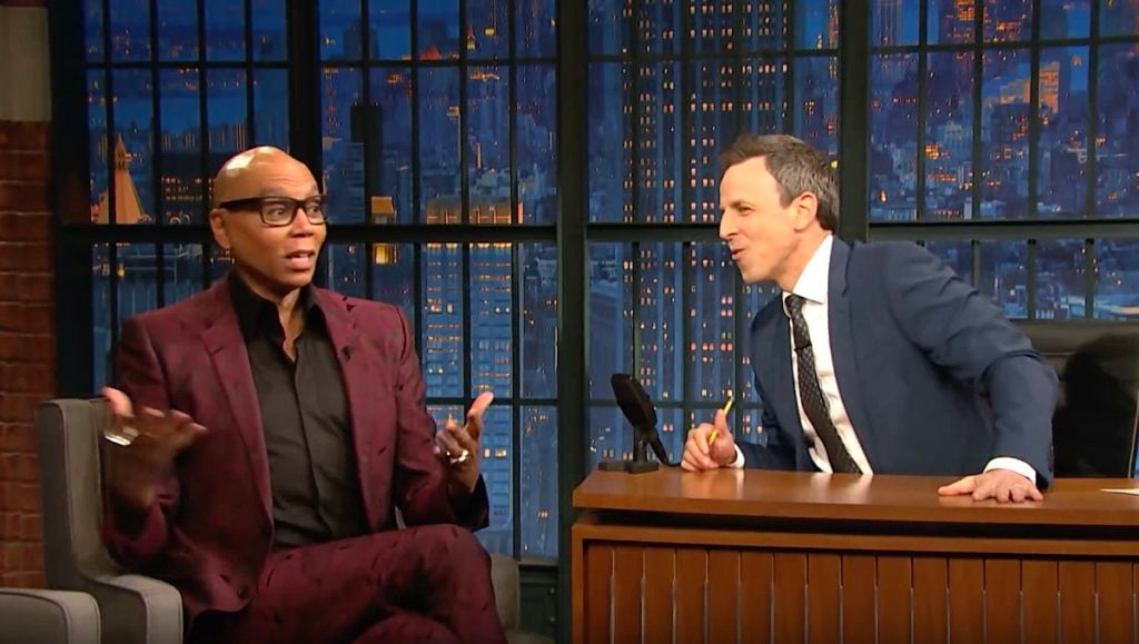 RuPaul Seth Meyers