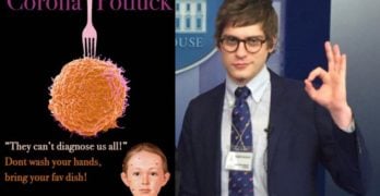 coronavirus potluck Lucian Wintrich