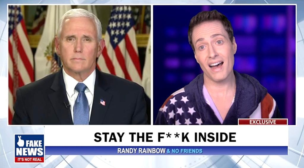 social distance randy rainbow