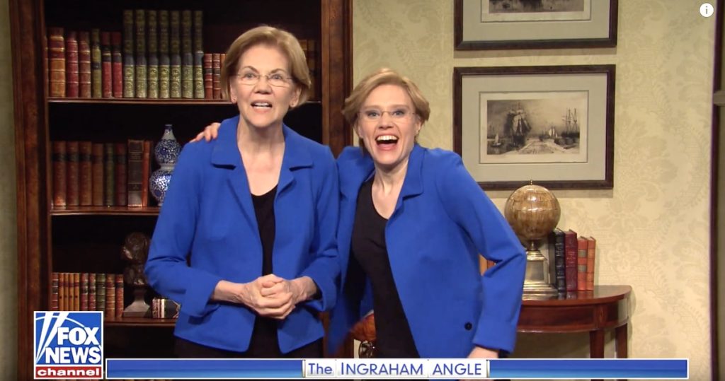 Elizabeth warren snl