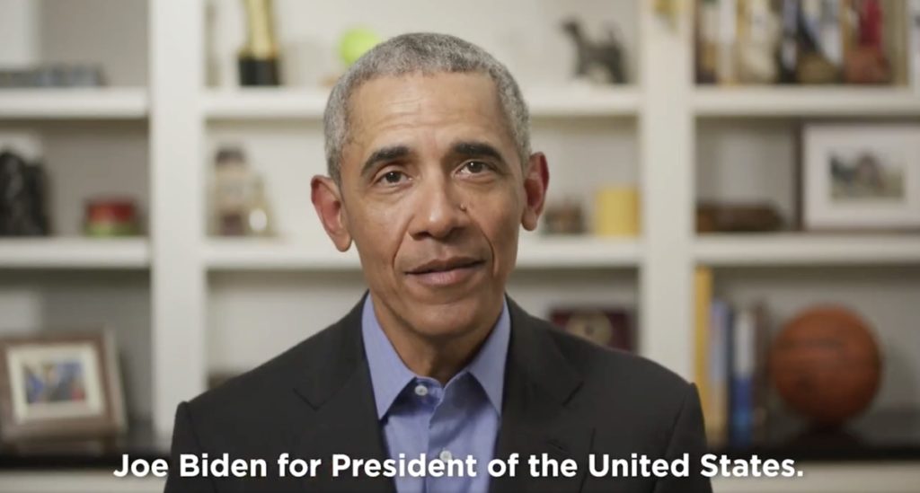 Obama endorses Biden