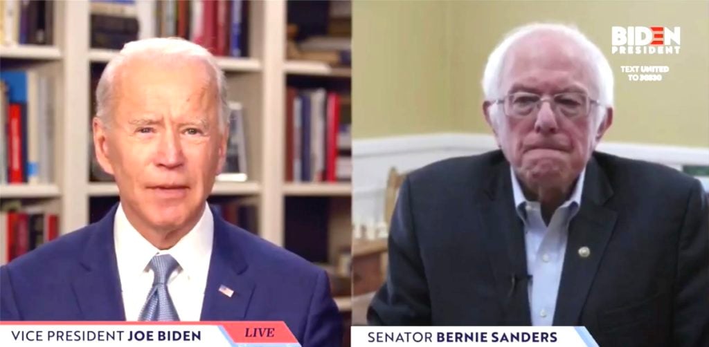 Bernie Sanders endorses Joe Biden