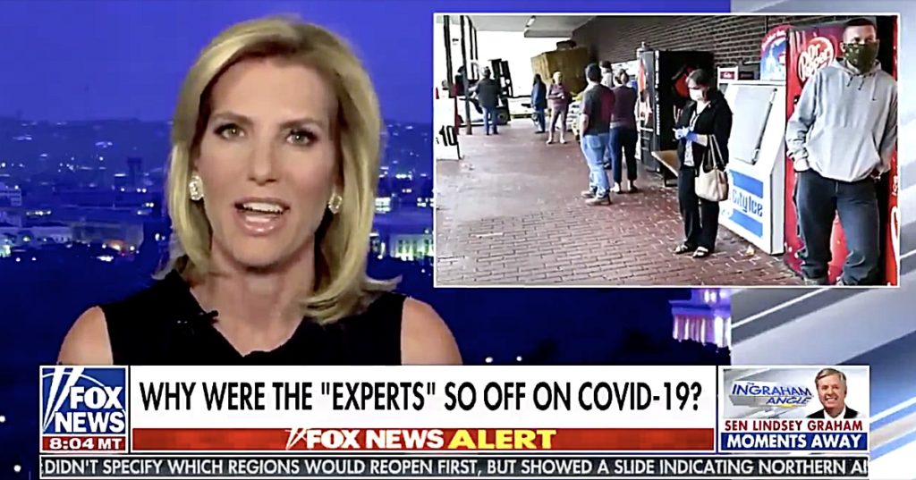 laura ingraham social distancing