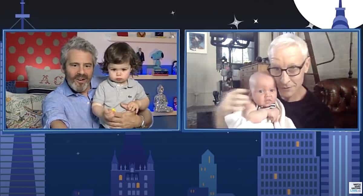 Anderson Cooper And Andy Cohen's Sons Meet Virtually For The First Time