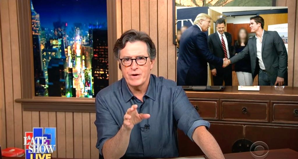 stephen colbert jerry falwell jr