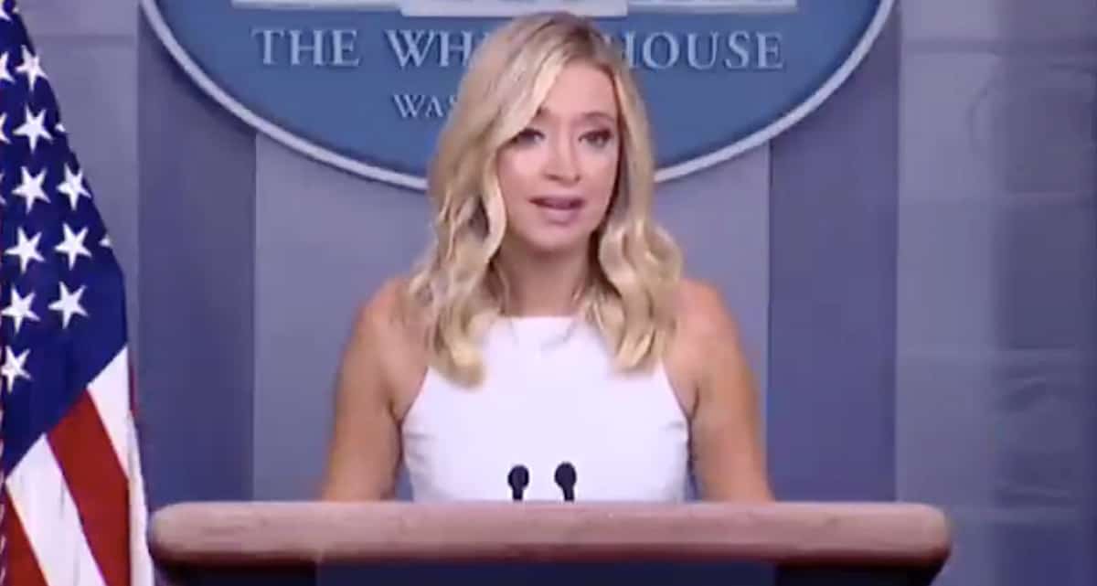 WH Press Secretary Kayleigh McEnany Refuses To Say Trump Will Accept