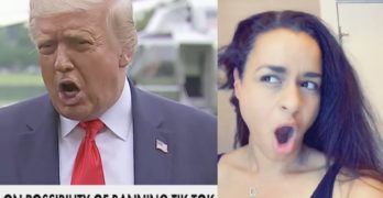 Trump TikTok Sarah Cooper