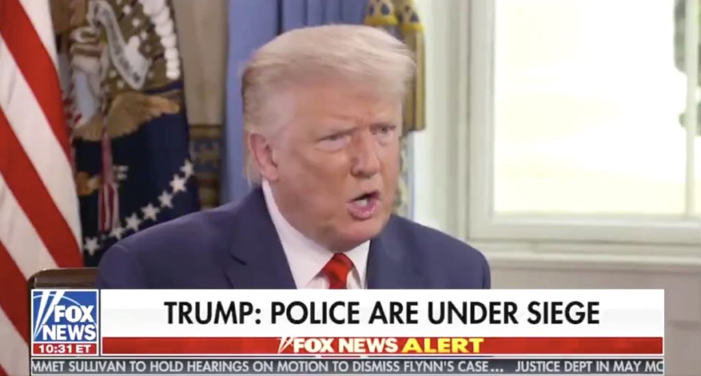 trump choke