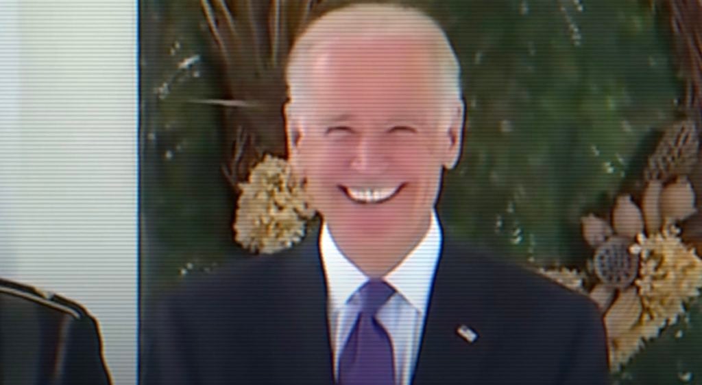 joe biden smile