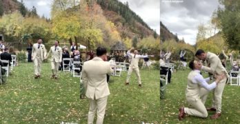 Stupid Love wedding flash mob