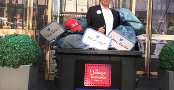 madame tussauds trump wax figure