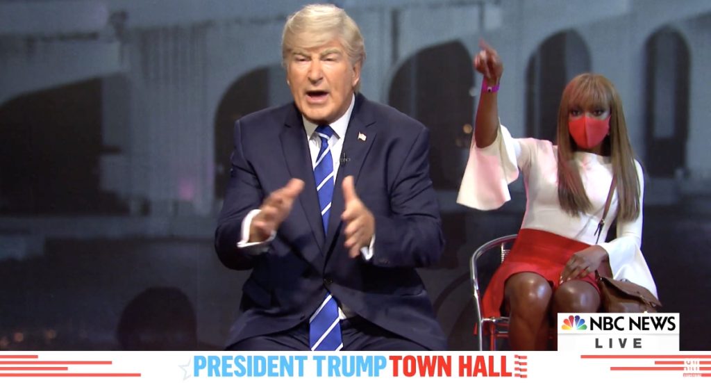 dueling town halls snl