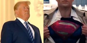 trump superman