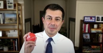 Pete Buttigieg baseball