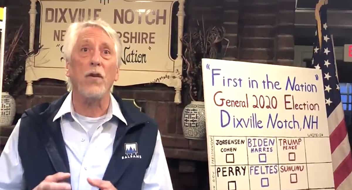 Lifelong Republican In Dixville Notch, NH, Goes Viral Explaining Why He