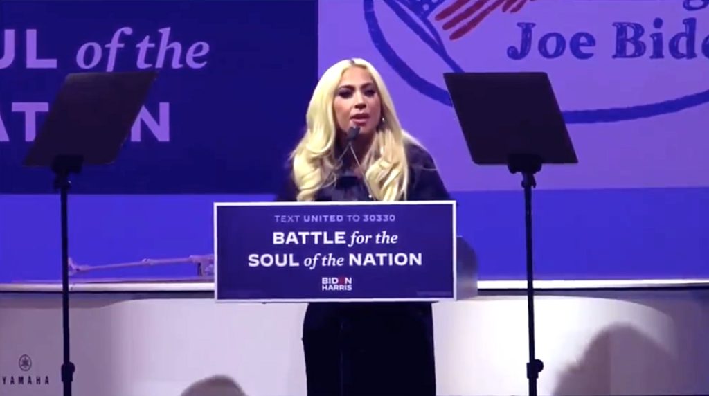 gaga Biden