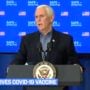 Mike Pence Receives COVID Vaccine: LIVE VIDEO