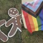 Police Investigating Hate Crime After Gay Couple Finds Gingerbread Men Xmas Decorations Smeared with Feces, Placed Near Pride Flag
