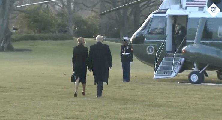 Trump sendoff
