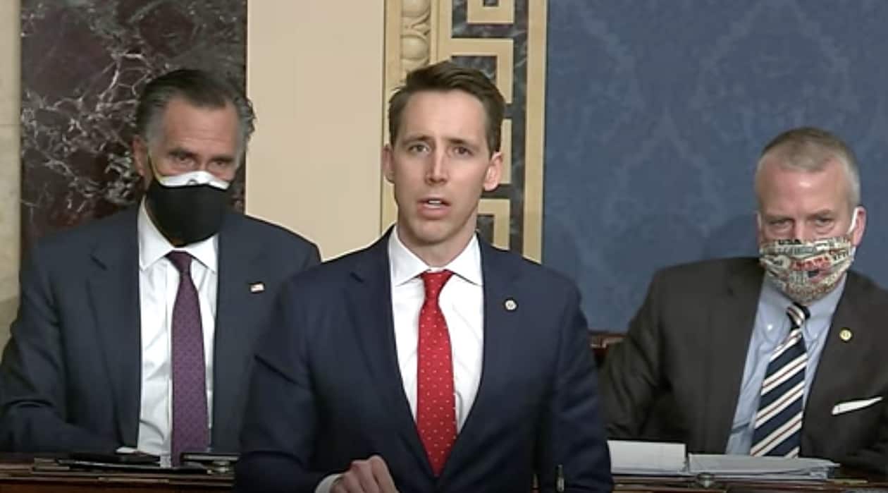GOP Senator Josh Hawley Files Ethics Counter-Complaint Challenging 7