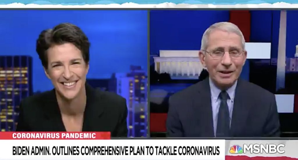 Rachel Maddow Anthony Fauci