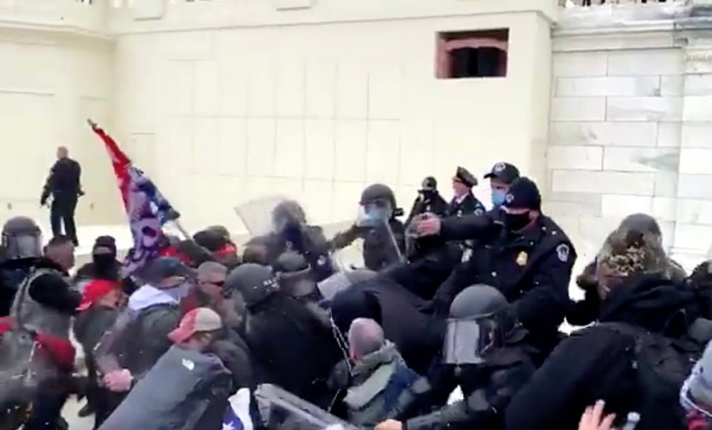 trump supporters capitol