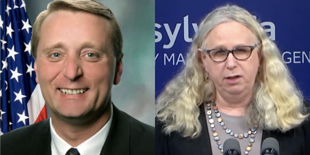 Pa State Rep. Jeff Pyle Apologizes After Transphobic Tweet Comparing Biden Health Nominee Dr. Rachel Levine To Benjamin Franklin: 'It Won't Happen Again' 1 pyle levine
