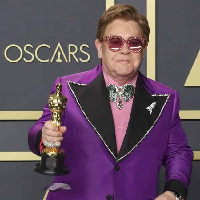 Elton John's Oscars celebrations going virtual with Dua Lipa