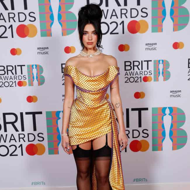 Dua Lipa BRIT Awards