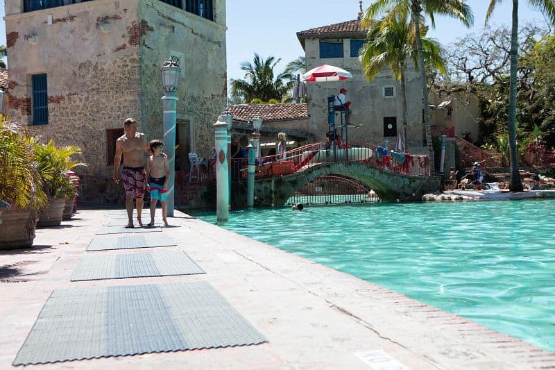 The Venetian Pool in Coral Gables is a family-friendly oasis to enjoy alone, with your partner or even take a dip with the kids. Photo courtesy of the GMCVB.