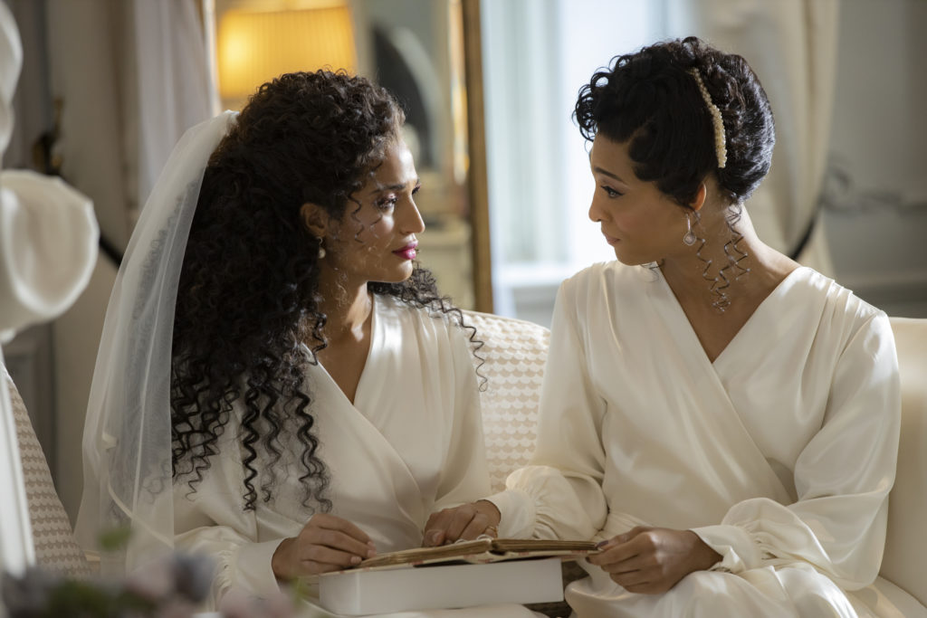 Pose stars Indya Moore as Angel, Mj Rodriguez as Blanca/.