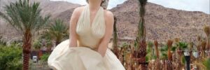 Camp Marilyn Monroe Statue is Back as ‘Eiffel Tower of Palm Springs,’ An Eyeful of ‘Underpants’ Post-Museum, Or Misogynist Exploitation