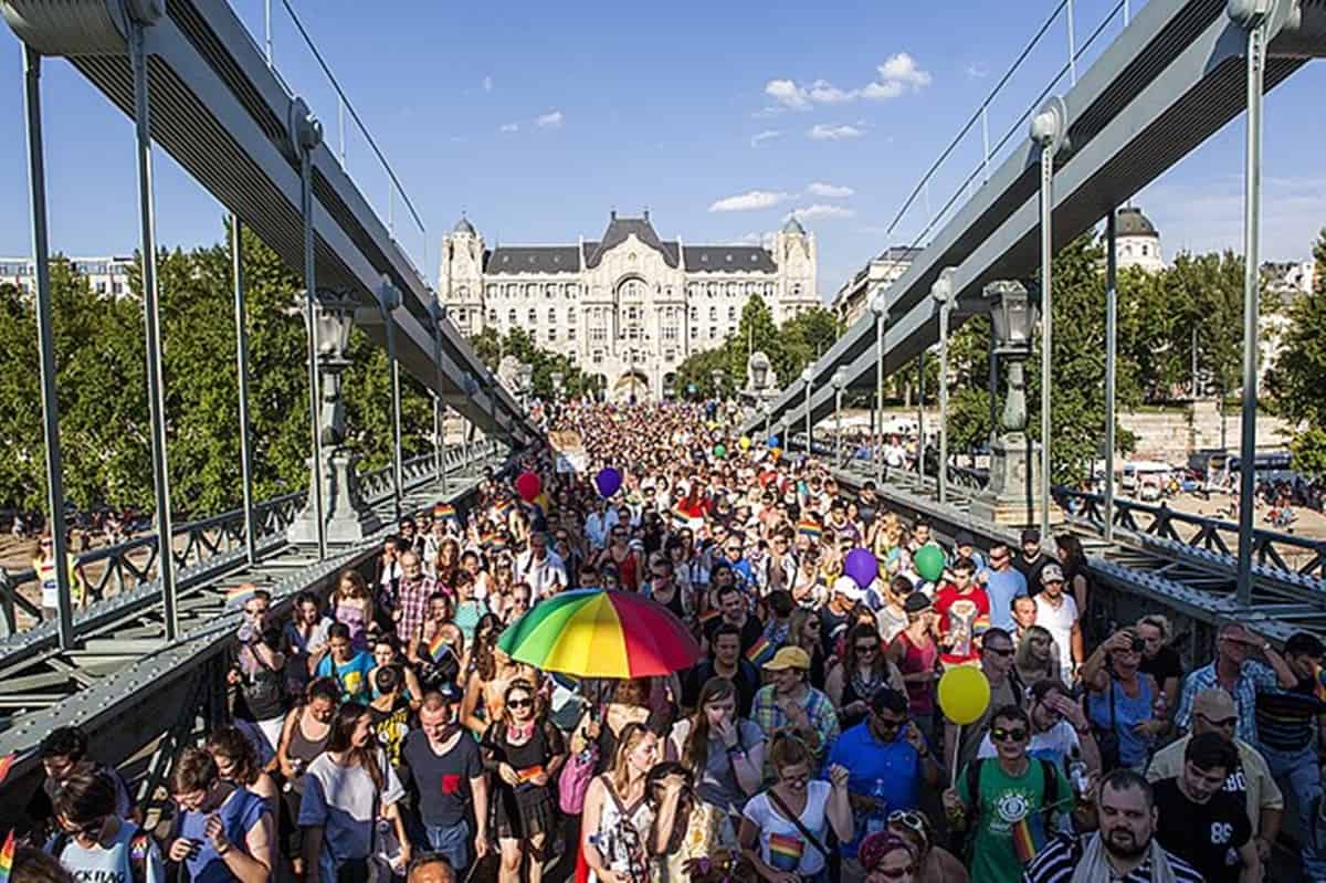 Record Crowd For Budapest Pride; Attendees Protest Hungary, Prime