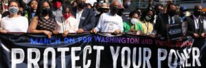 Thousands march in Washington, U.S. cities for voting rights
