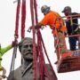 Statue of Confederate commander Robert E. Lee removed in Virginia capital