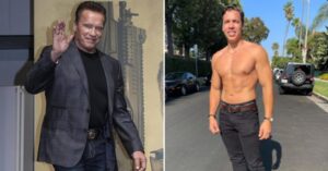 Arnold Schwarzenegger's Son Joseph Baena Is A Dead Ringer For His Father, Flaunts Rock Hard Abs While Filming A Movie 8 469273 origin 1