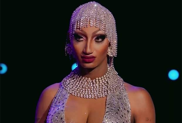 Angeria looking stunning on RuPaul's Drag Race.