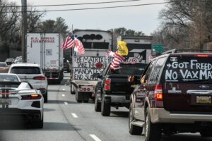 Trucker convoy seeks to enter Washington but police block access to most demonstrators 12 500413 origin 1