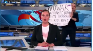 Anti-War Activism: Russian News Interrupted; Another Russian News Team Resigns ; Footage of Anti-war Arrests in Moscow 3 Russia News