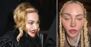 Madonna Post 'Unsettling' TikTok Which Has Viewers Comparing The Video Of The Pop Star Blowing A Kiss To A Horror Film 52 505351 origin 1
