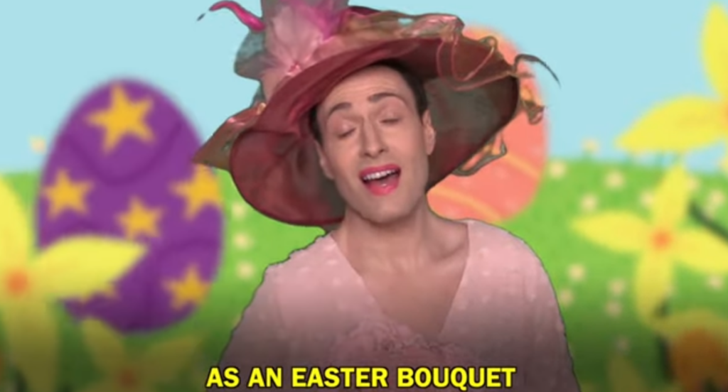 Randy Rainbow Gay as an Easter Bouquet