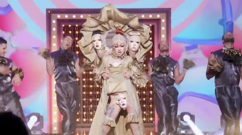 Willow Pill proves four heads are better than one at the RuPaul's Drag Race season 14 finale.