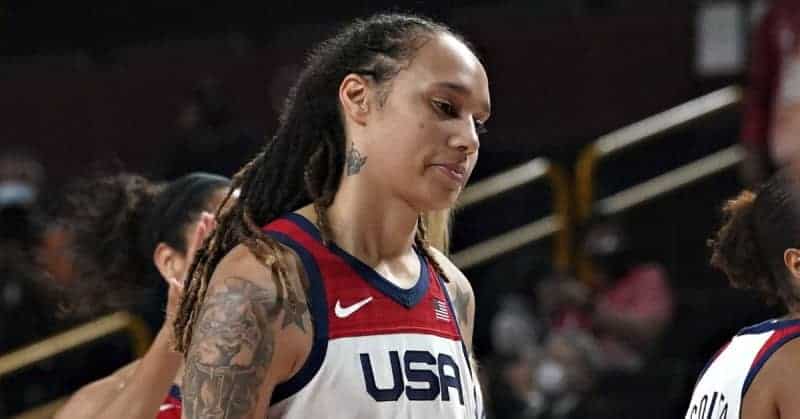 A picture shows the tattoos of US basketball player Brittney Griner News  Photo  Getty Images