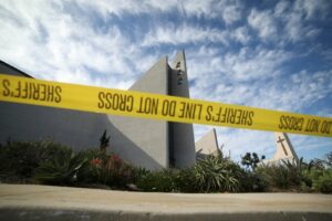 Churchgoers hog-tie gunman after shooting in California church kills one 108 521397 origin 1
