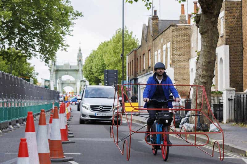 Cyclists In Car Frames Protest 'Absurdity' Of Vehicles Hogging Roads 1 525133 origin 1