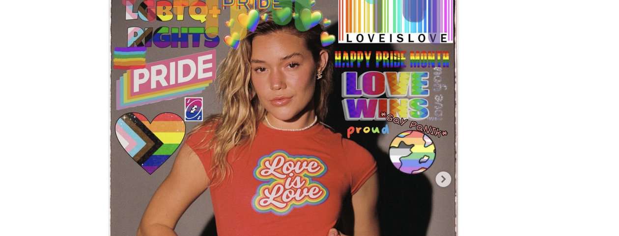 S.I. Swimsuit Model Comes Out As Pan; "Rookie" Olivia Ponton (Also Social Media Editor-at-large) Posts: Rainbow Hearts, "Pansexual And Proud" - Vimarsana News
