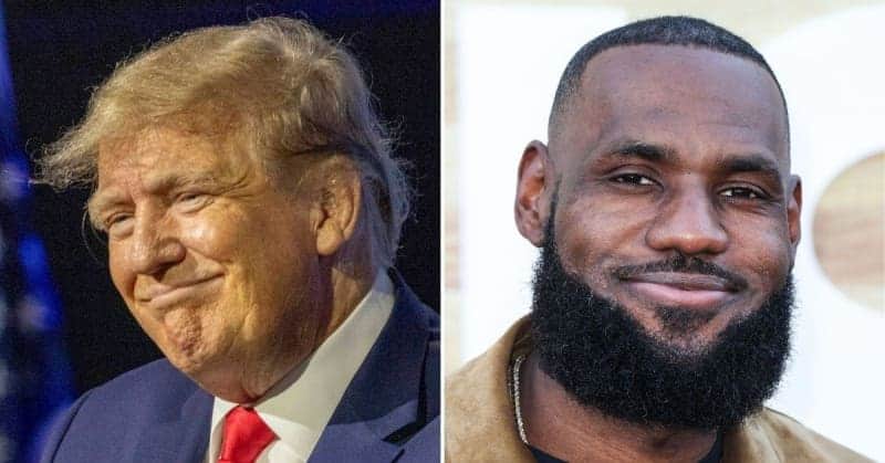 'I'm Not A Fan...I Don't Like Him': Ex-Prez Donald Trump SLAMS LeBron James During Wild Speech About Women's Basketball 38 606926 origin 1