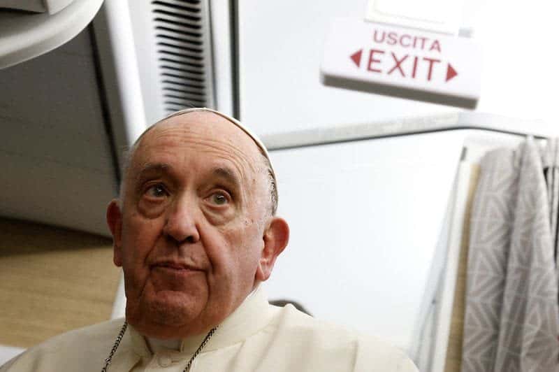 Pope says genocide took place at Church schools in Canada for indigenous children 15 629157 origin 1
