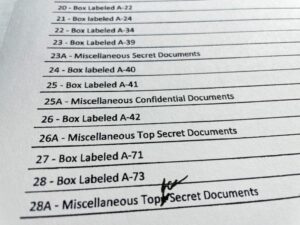 Trump lawyer in June said classified material had been returned -NY Times 8 636444 origin 1