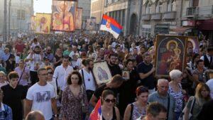 EuroPride: Nationalists join church protest in Belgrade against Europe's largest LGBT event 42 639210 origin 1